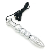 Bipolar Metal Electric Shock Butt Plug - R
